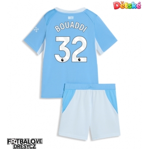 Manchester City Ayyoub Bouaddi #32 Dětské Domácí dres komplet 2026-27 Krátký Rukáv (+ trenýrky)